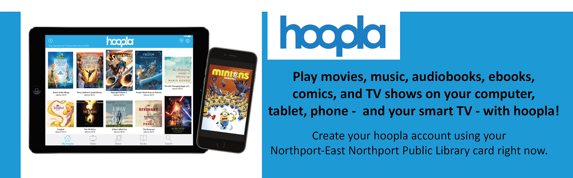 Hoopla - Streaming Video and Ebooks