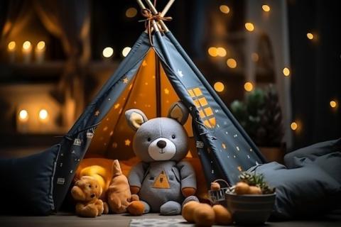 Stuffed Animal Camp Out