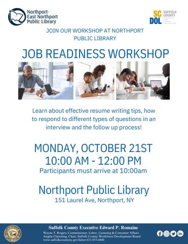 Job Readiness Workshop Flyer