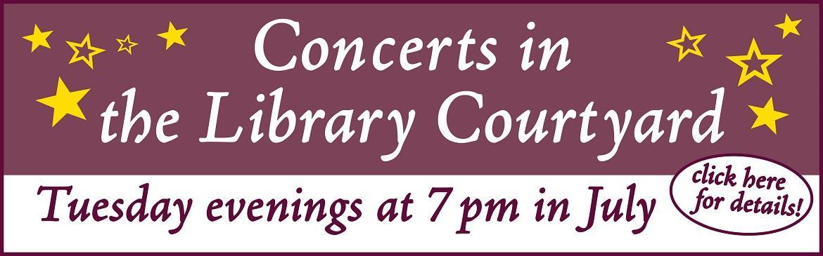 Summer concerts 2024 - Northport-East Northport Public Library - Home page